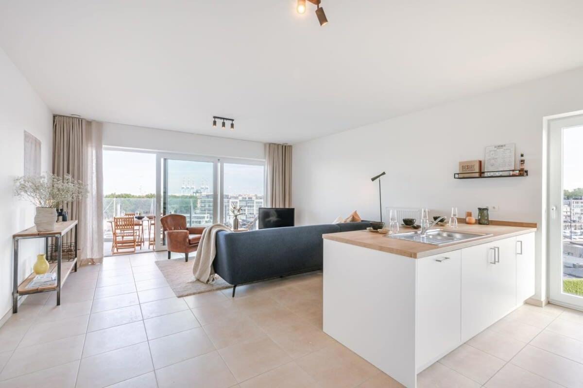 Huswell - Lovely New Apartment At The Harbor + Parking Μπριζ Εξωτερικό φωτογραφία