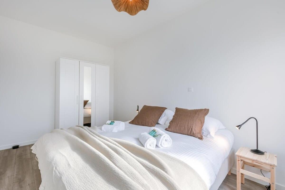 Huswell - Lovely New Apartment At The Harbor + Parking Μπριζ Εξωτερικό φωτογραφία